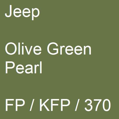 Jeep, Olive Green Pearl, FP / KFP / 370.